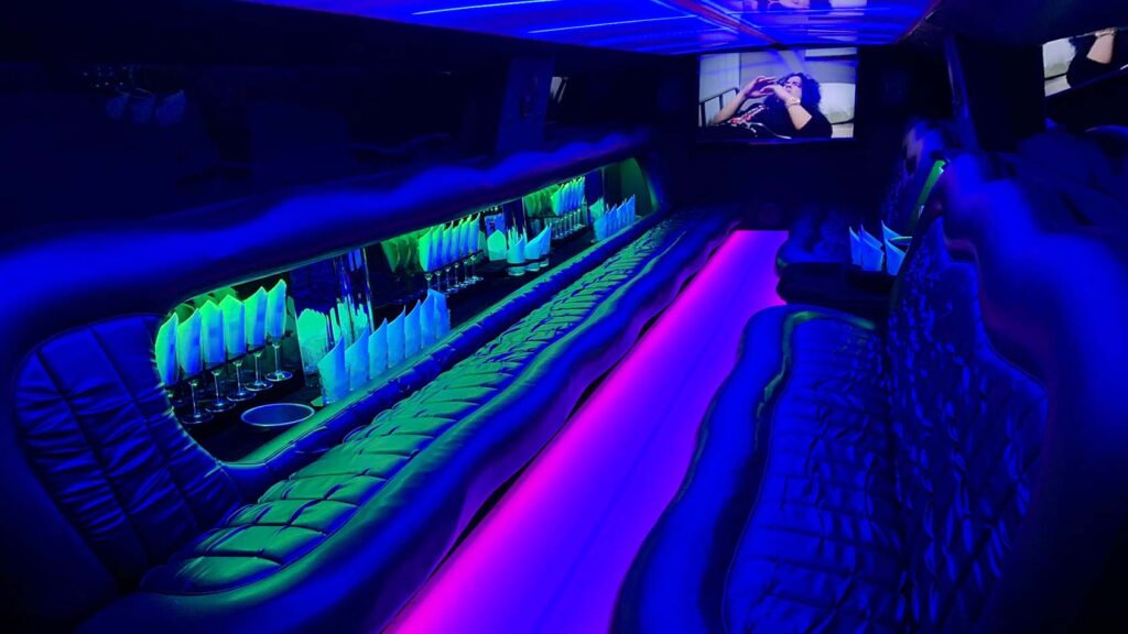 Hummer Krakow Limousine interior