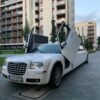 White Chrysler 300C Limousine