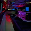 Party limousine interior