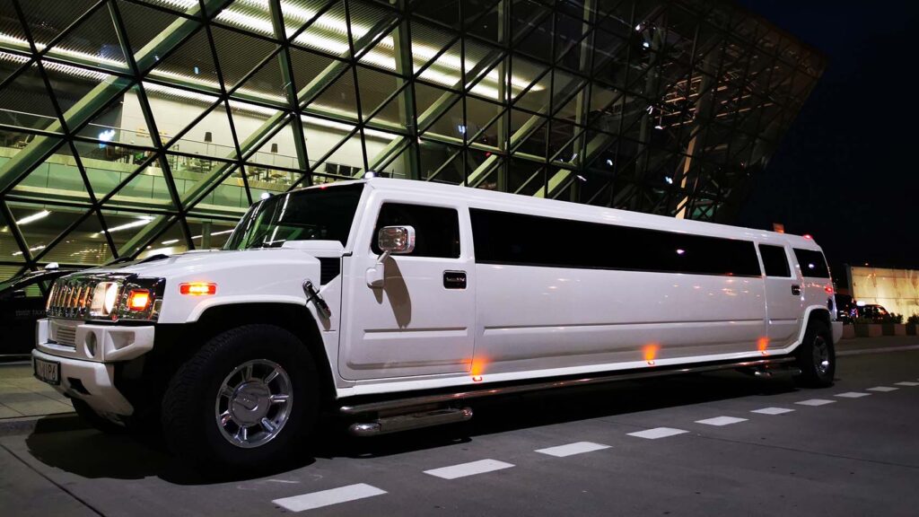 Hummer limo - Krakow Airport transfer (strip limo available)