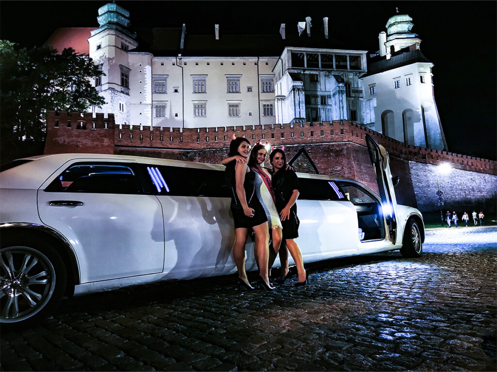 Bachelorette Party in a Limousine