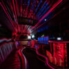 Party limo interior (red neon lights)
